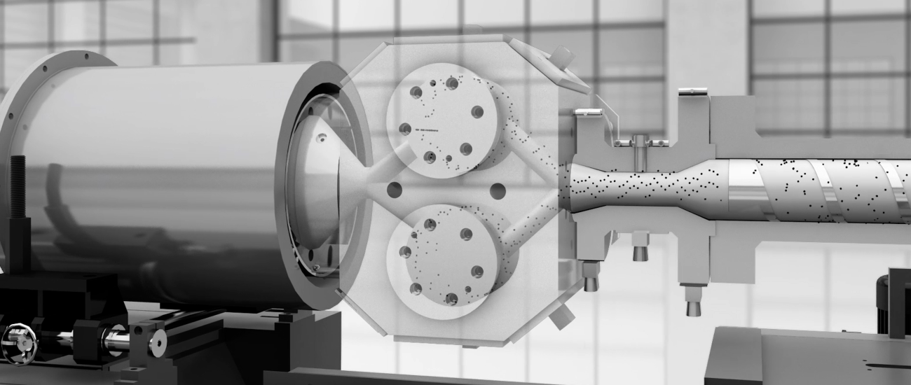 dual piston filtration of plastic recycling pelletizer dual piston filtration of plastic recycling pelletizer
